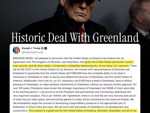 Trump: “Greenland is done”, soldiers ready to go
