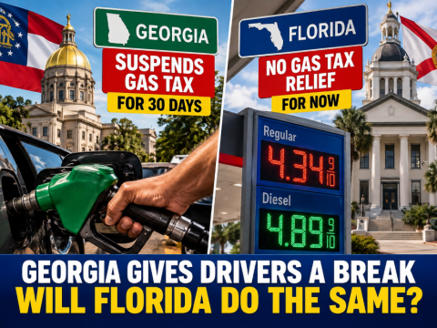 Georgia suspends gas tax as fuel prices surge — What about Florida?
