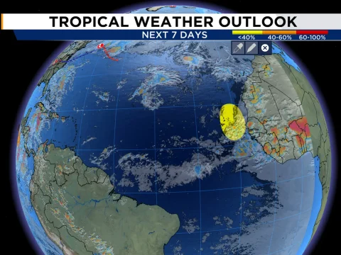 How much of a threat is Tropical Storm Fay to Florida?