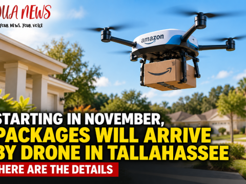 Starting in November, packages will arrive by drone in Tallahassee — Here are the details
