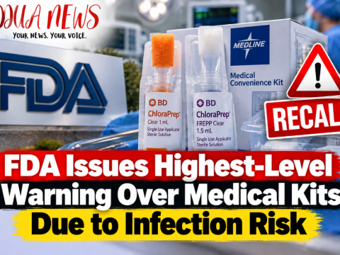 FDA issues highest-level warning over medical kits due to infection risk