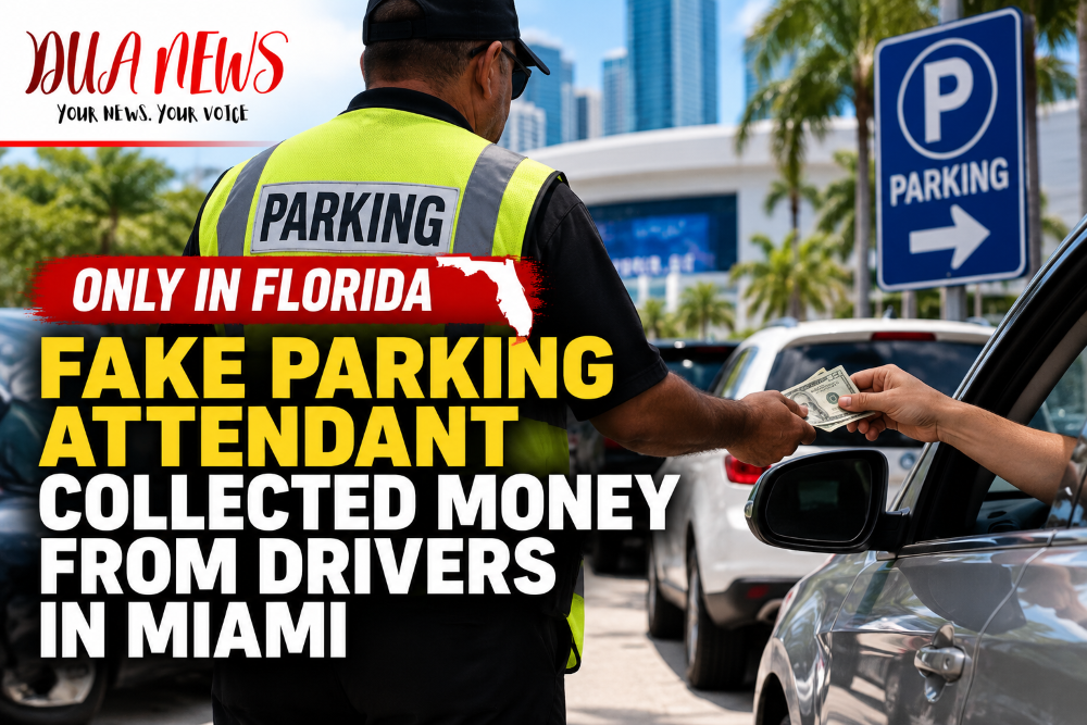 Only in Florida: Fake parking attendant accused of collecting money
