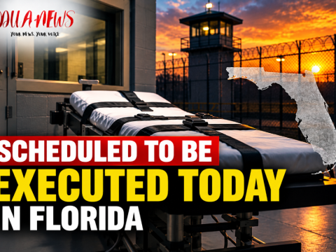 This man is scheduled to be executed today in Florida