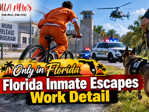 Only in Florida: Florida inmate escapes work detail