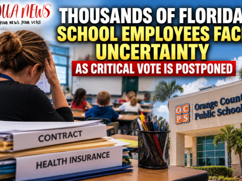 Thousands of Florida school employees face uncertainty as Ccitical vote is postponed