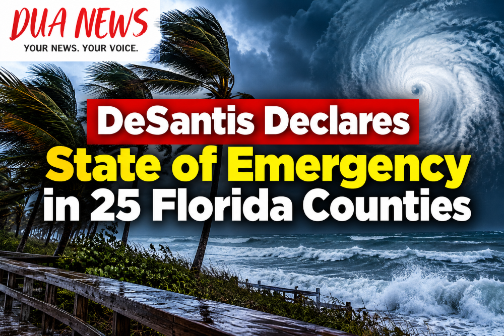DeSantis declares state of emergency in 25 Florida counties