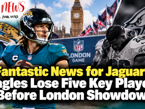Fantastic news for Jaguars: Eagles lose five key players