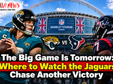 The big game is tomorrow: Where to watch the Jaguars chase another victory