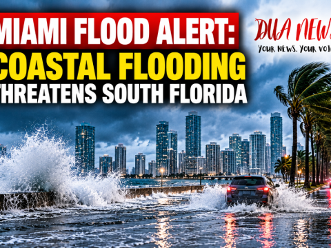 Miami flood alert: Coastal flooding threatens south Florida