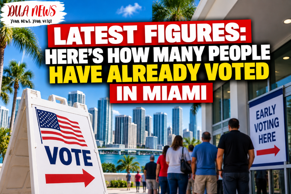 Latest figures: Here is how many people have already voted in Miami