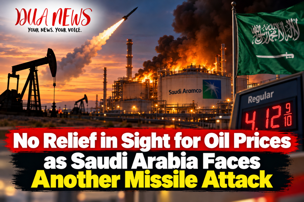 No relief in sight for oil prices as Saudi Arabia faces another missile attack