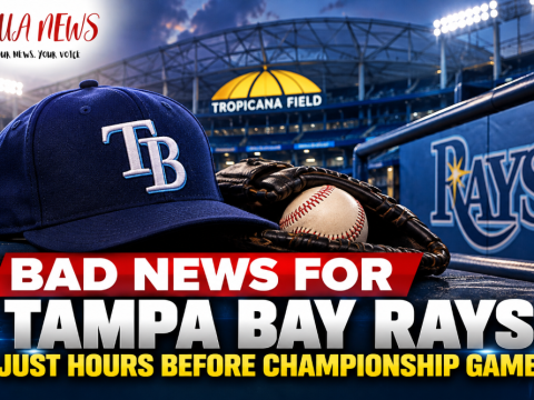 Bad news for Tampa Bay Rays