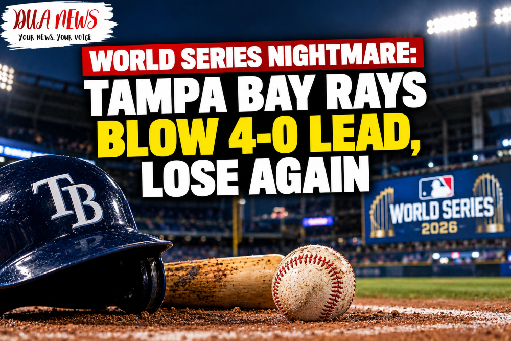 World Series nightmare: Tampa Bay Rays blow 4-0 lead, lose again