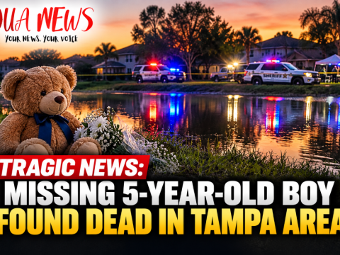 Tragic news: Missing 5-year-old boy found dead in Tampa area