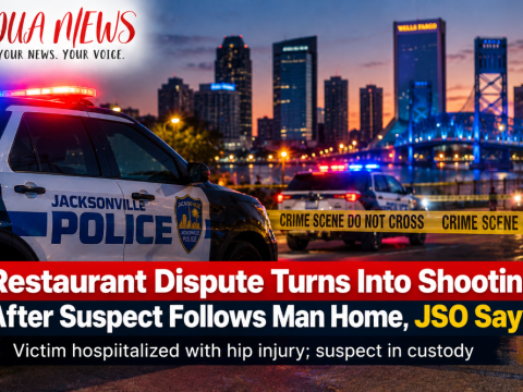 It happened in Jacksonville: Restaurant dispute leads to man being followed home and shot