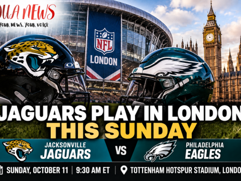 Jaguars play in London: Here is when and where to watch