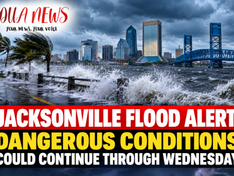 Jacksonville flood alert: Dangerous conditions could continue through Wednesday