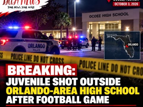 Juvenile shot outside Orlando-Area High School