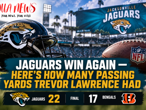 Jaguars win again — Here is how many passing yards Lawrence had