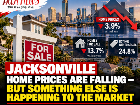 Jacksonville home prices are falling — but something else is happening