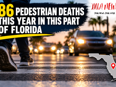 86 pedestrian deaths this year in this part of Florida