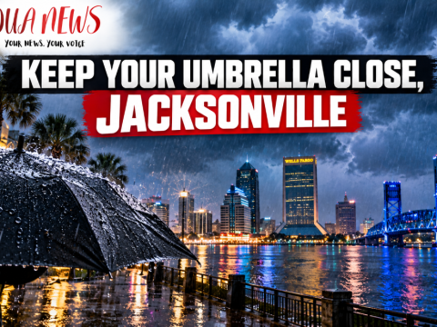 Keep your umbrella close, Jacksonville