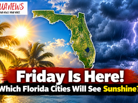 Friday is here. Which Florida cities will see sunshine?