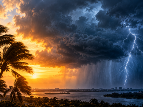 Monday weather in Florida: Which cities will see storms?