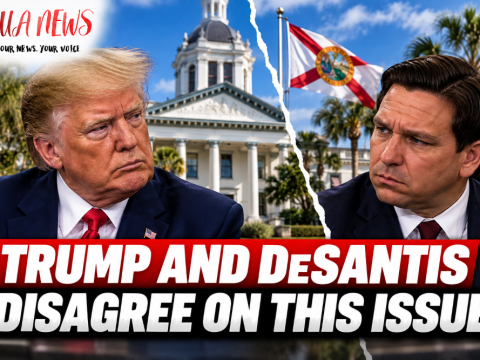 Trump and DeSantis disagree on this issue