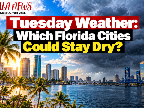 Tuesday weather: Which Florida cities could stay dry?