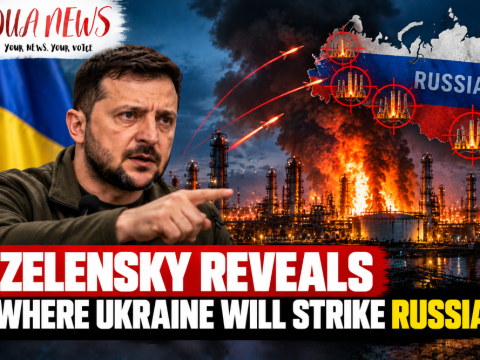 Zelensky reveals where Ukraine will strike Russia